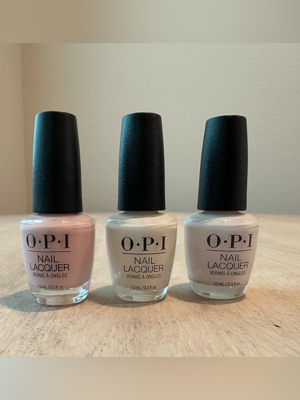 OPI Clean Girl Neutrals Nail Lacquer 3piece Bundle